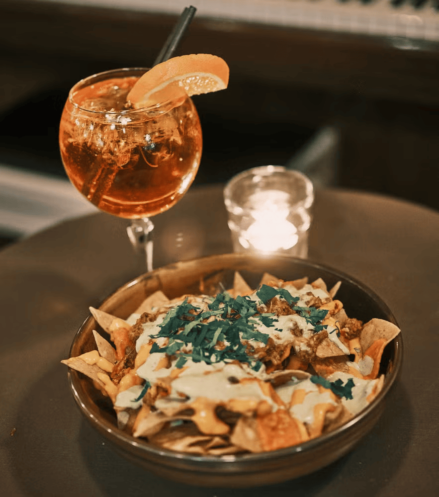 Craft cocktail served at Elly Bar, a stylish nightlife spot in Reykjavik.
