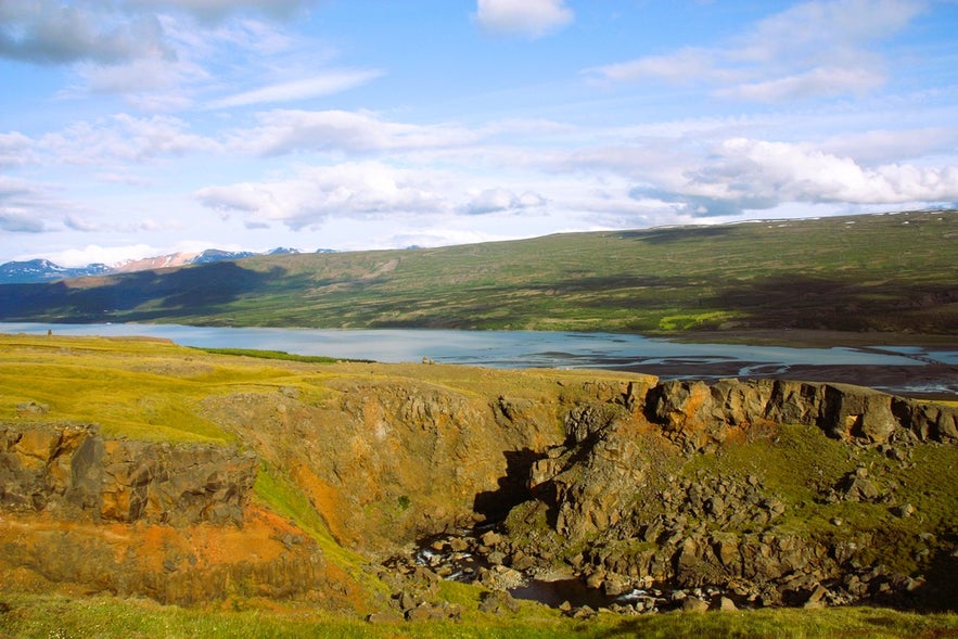 The best places to visit in East Iceland include Hallormsstadarskogur Forest beside Lagarfljot Lake.
