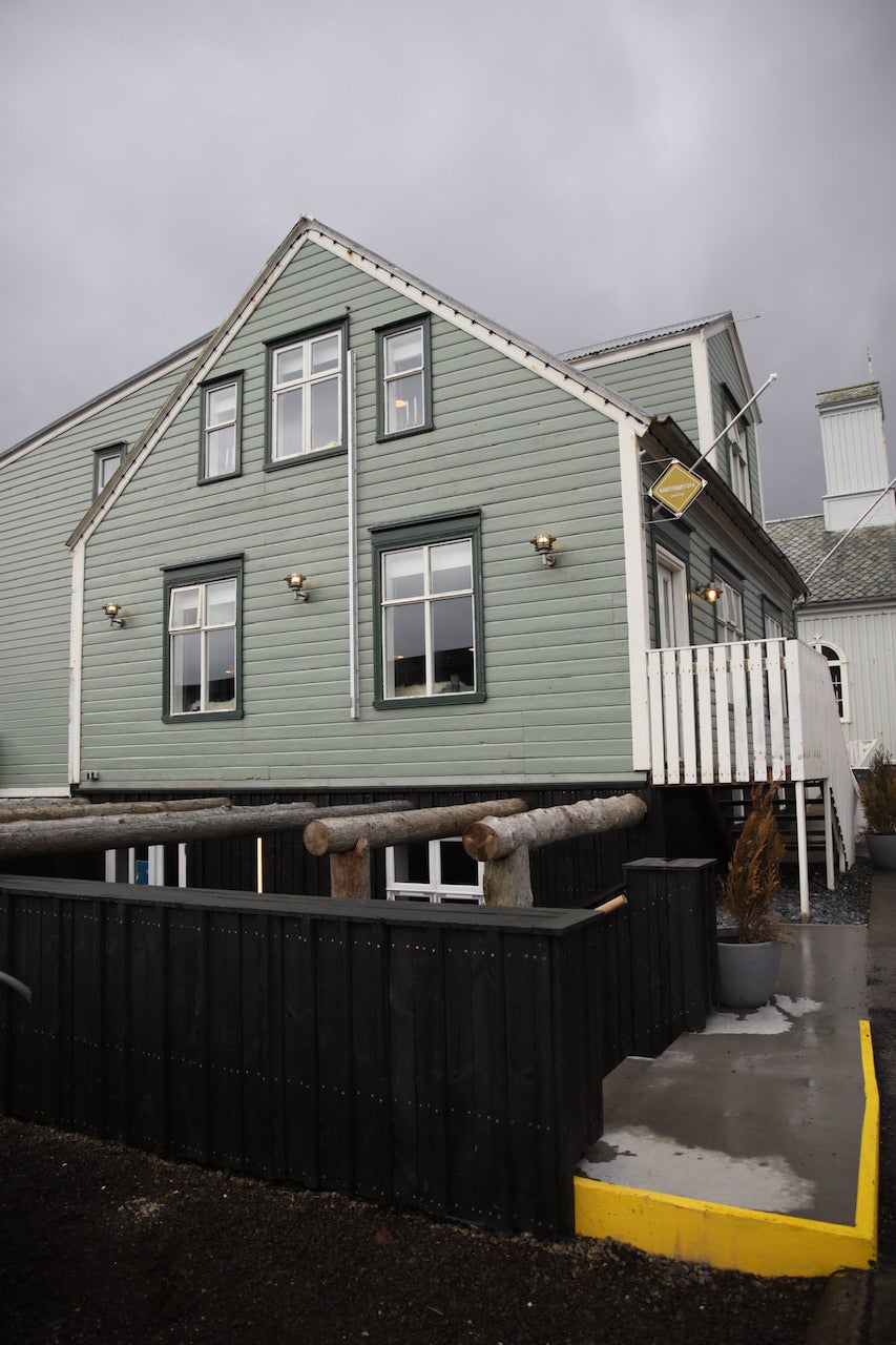 Narfeyrarstofa Restaurant in Stykkish&oacute;lmur