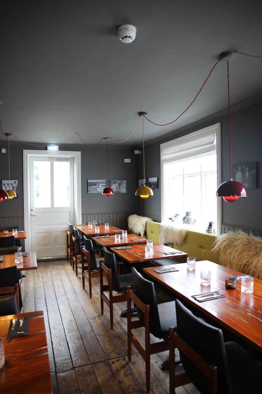 Narfeyrarstofa Restaurant in Stykkish&oacute;lmur