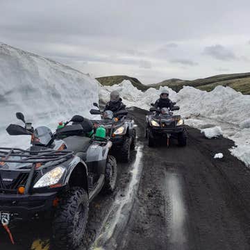 Off-Road 3-Hour ATV Tour of Black Sand Beaches, Lava Fields & Lighthouse in South Iceland