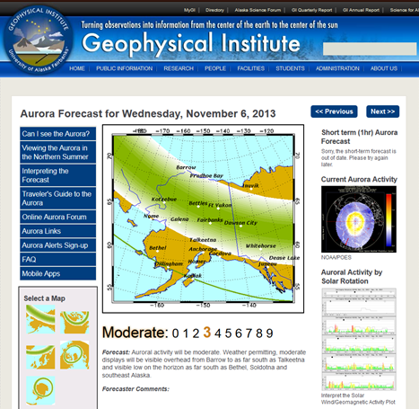 Northern Lights tip 3: How to Forecast an Aurora