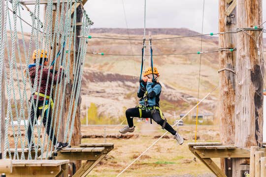Family-Friendly 2-Hour Climbing Excursion at Adrenalin Adventure Park