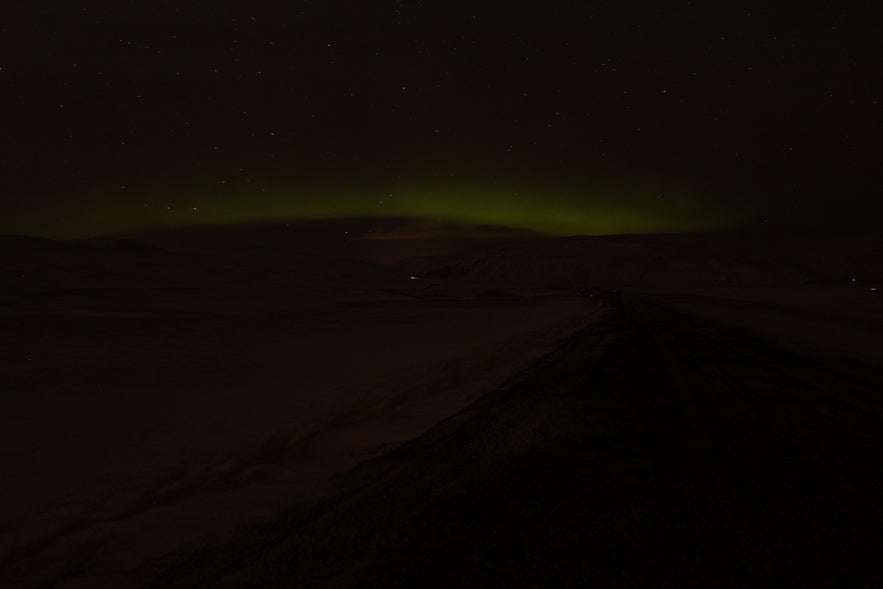 Northern Lights on a Freezing Night