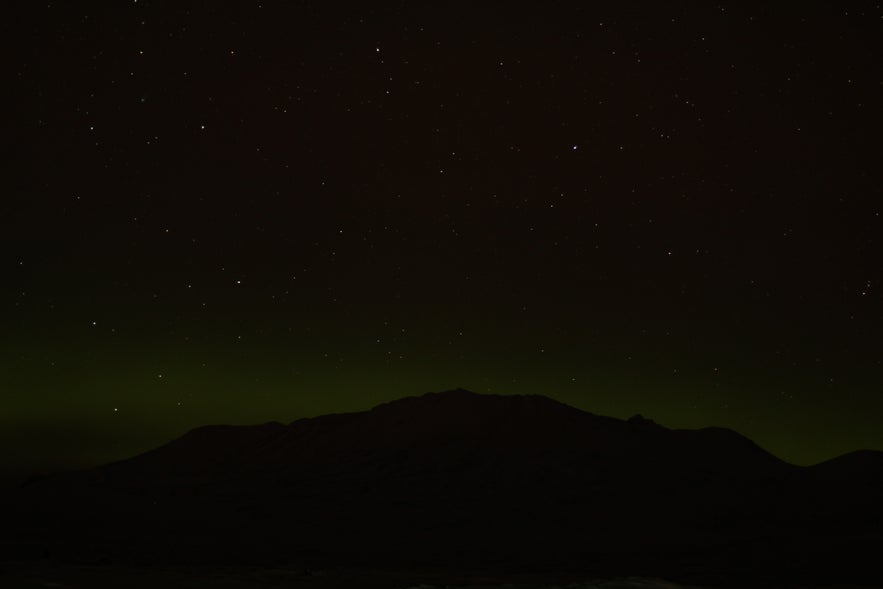 Northern Lights on a Freezing Night