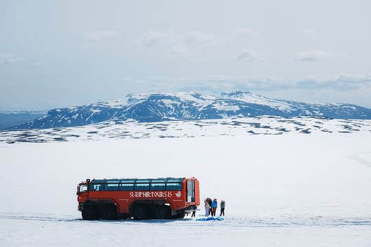 Golden Circle Tour with Langjokull Glacier and Monster Truck Experience from Reykjavik