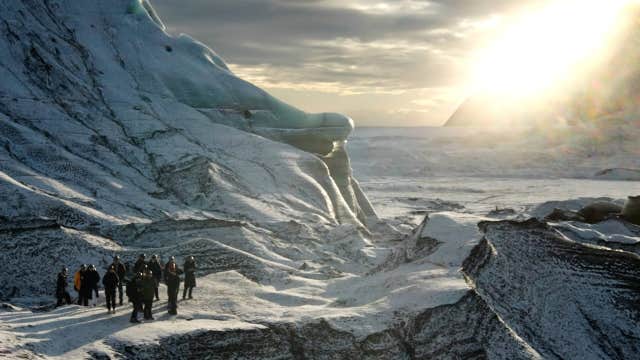 Private Katla Ice Cave Tour from Vik with Super Jeep and Black Beach Visit