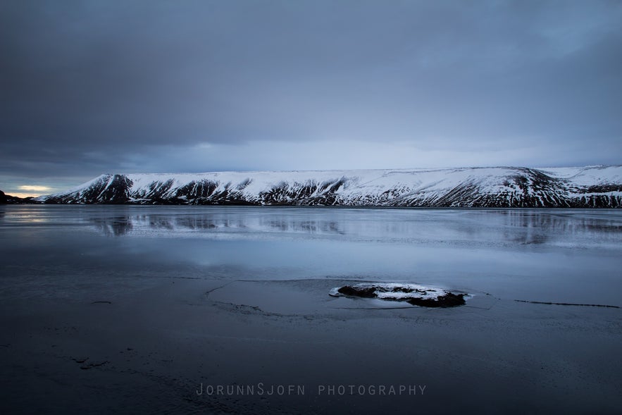 Kleifarvatn lake in Reykjanes