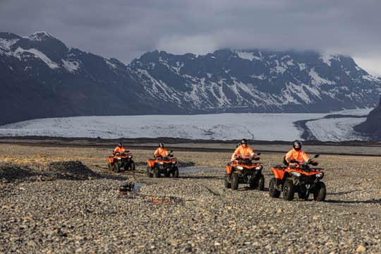 Small Group 1-Hour Skaftafell ATV Tour and Sightseeing Adventure