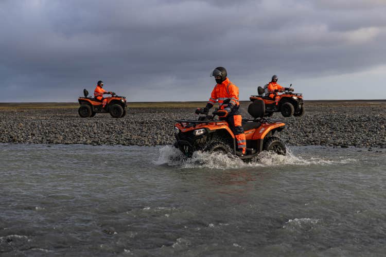 Small Group 2-Hour ATV Tour in Skaftafell with Glacier Views and River Crossings