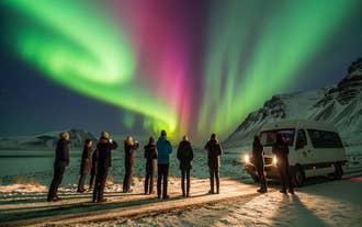 3-dagars norrskensresa längs sydkusten