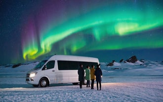 Northern lights minibus tour from Reykjavik
