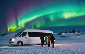 Nordlichter-Minibustour mit kostenlosen Fotos & Erfrischungen