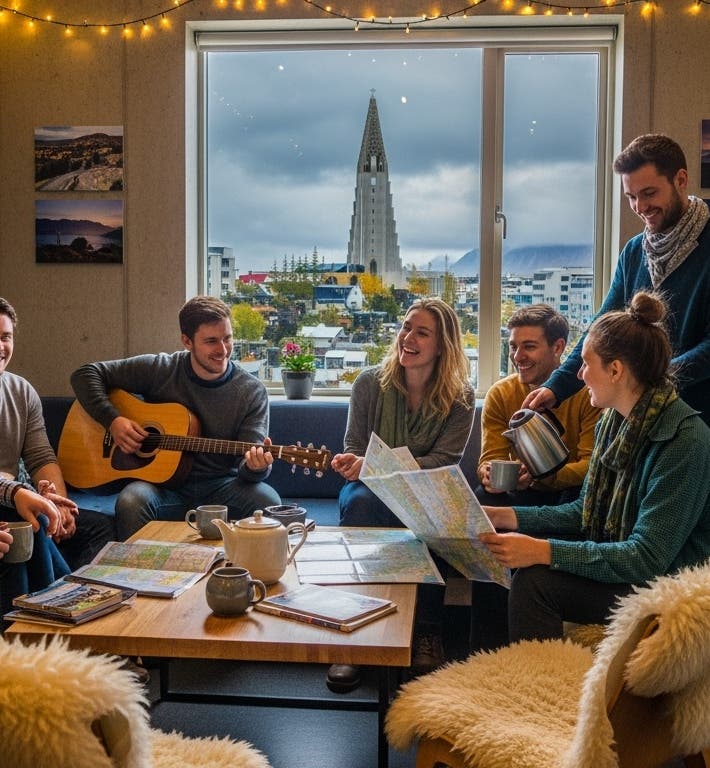 Hostels in IJsland