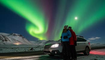 Magical 6-Day Northern Lights Self-Drive Tour in the South Coast of Iceland with Ice Caving