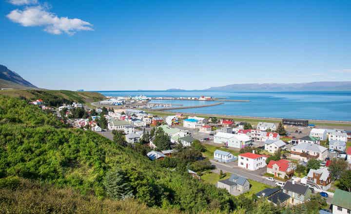 Саударкрокур &mdash; очаровательный городок на севере Исландии.