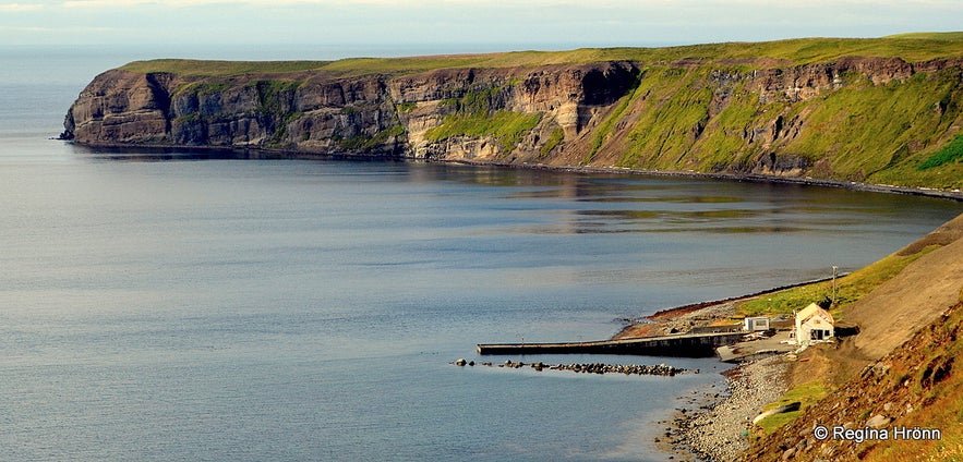 Tjörneslögin Fossils, Lignite Mines & the Waterfall Skeifárfoss on the Tjörnes Peninsula