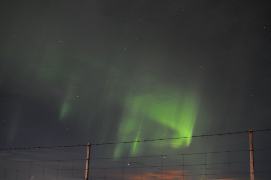 Monstrous Northern Lights in Ölfusá 