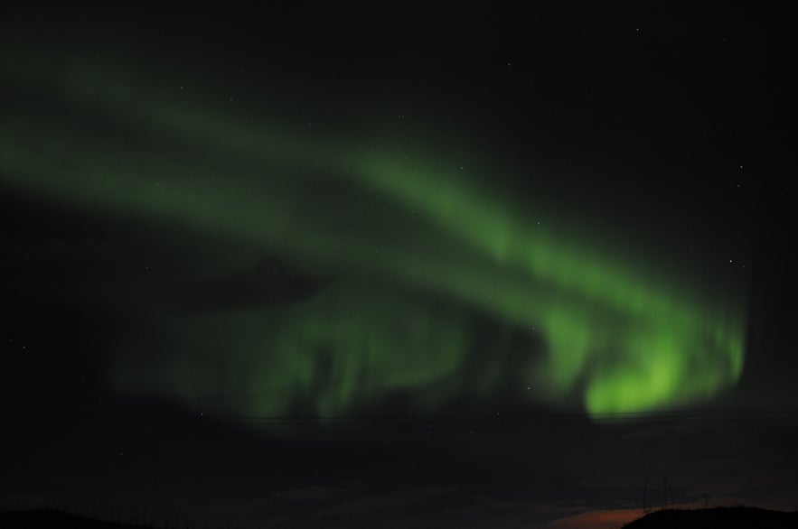 Monstrous Northern Lights in Ölfusá 