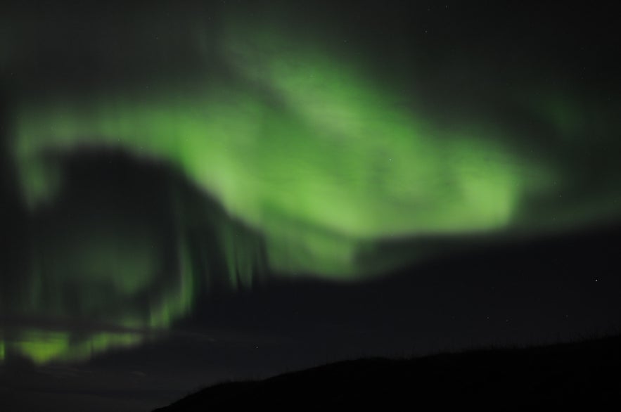 Monstrous Northern Lights in Ölfusá 