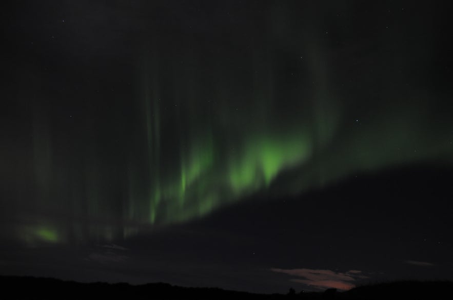 Monstrous Northern Lights in Ölfusá 