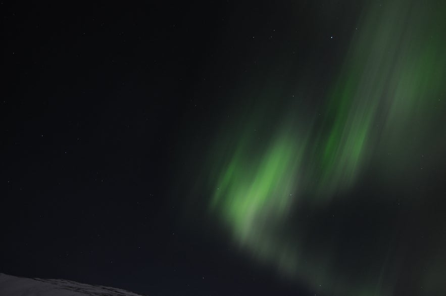 Majestic Northern Lights in þórufoss