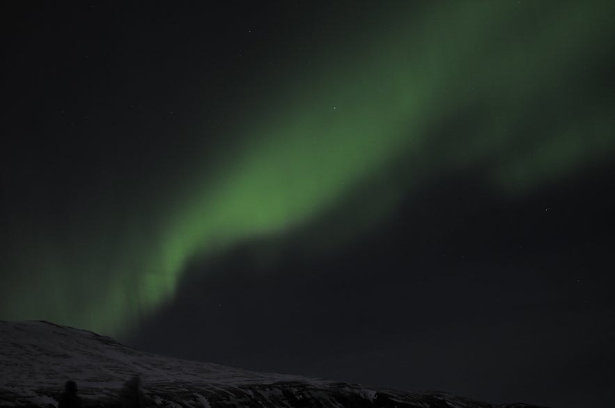 Majestic Northern Lights in þórufoss