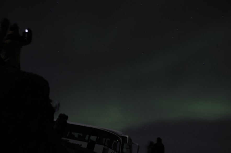 Overwhelming Northern Lights in Laxá