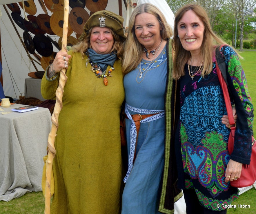 The Annual Viking Festival in Hafnarfjörður Town in Iceland