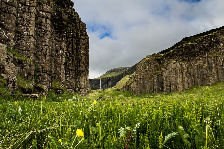 Dverghamrar in South Iceland