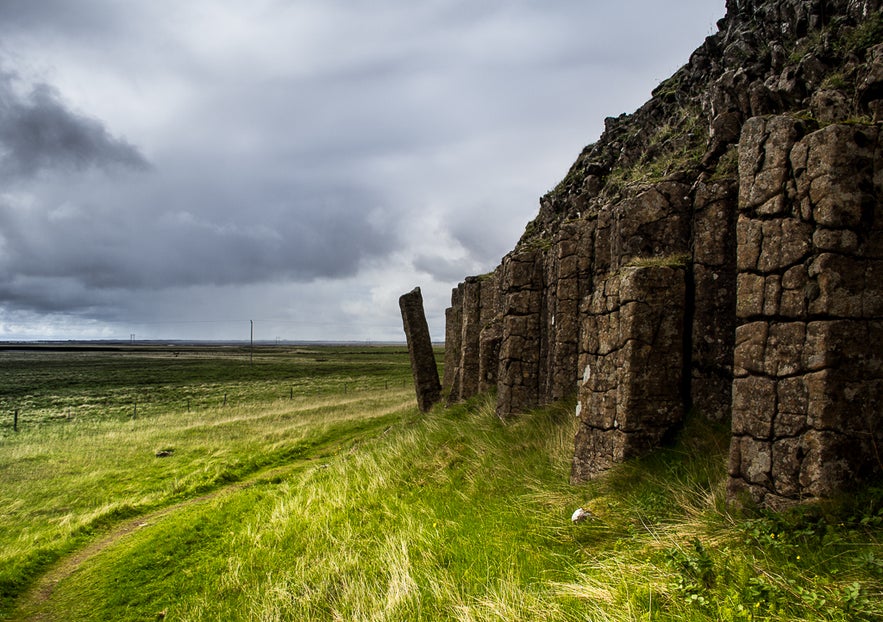 Dverghamrar in south Iceland