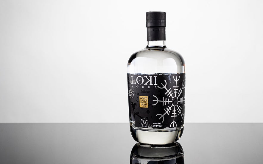 Loki is among award-winning Icelandic liquor and spirits, a premium vodka distilled using traditional methods for a smooth finish.