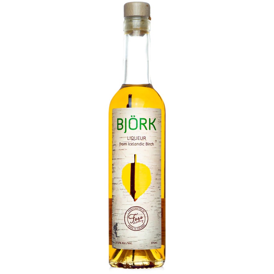 Bjork is among popular Icelandic liquor and spirits, a birch liqueur made from Icelandic birch by Foss Distillery.