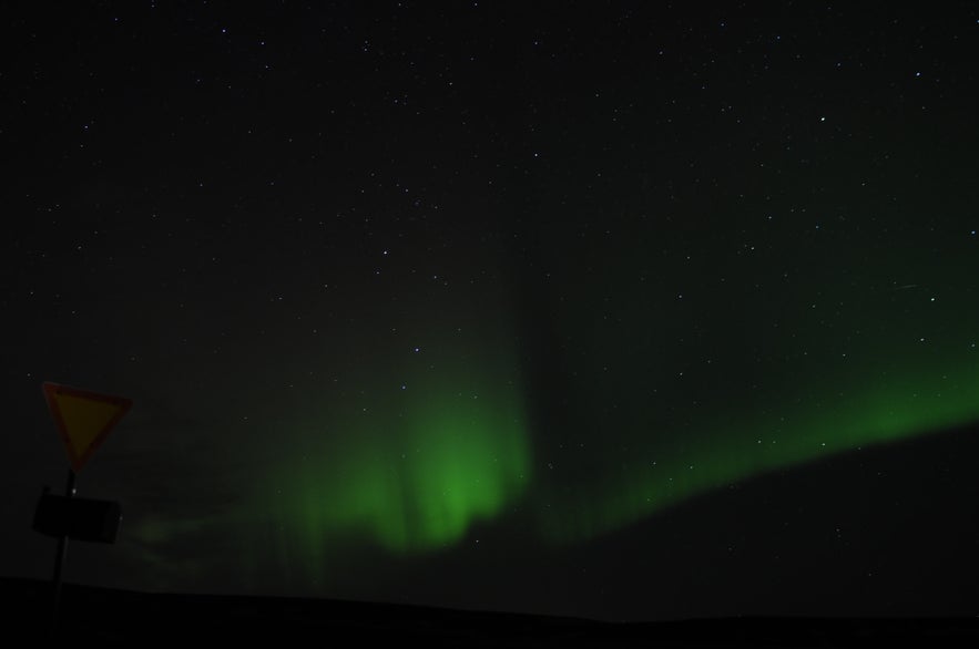 Northern Lights in Mosfellsheiði