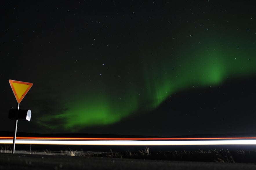 Northern Lights in Mosfellsheiði