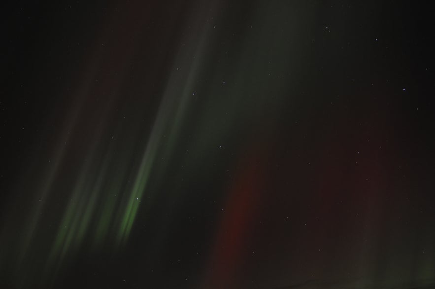 Northern Lights in Reykjavík (The strongest ones I ever saw)