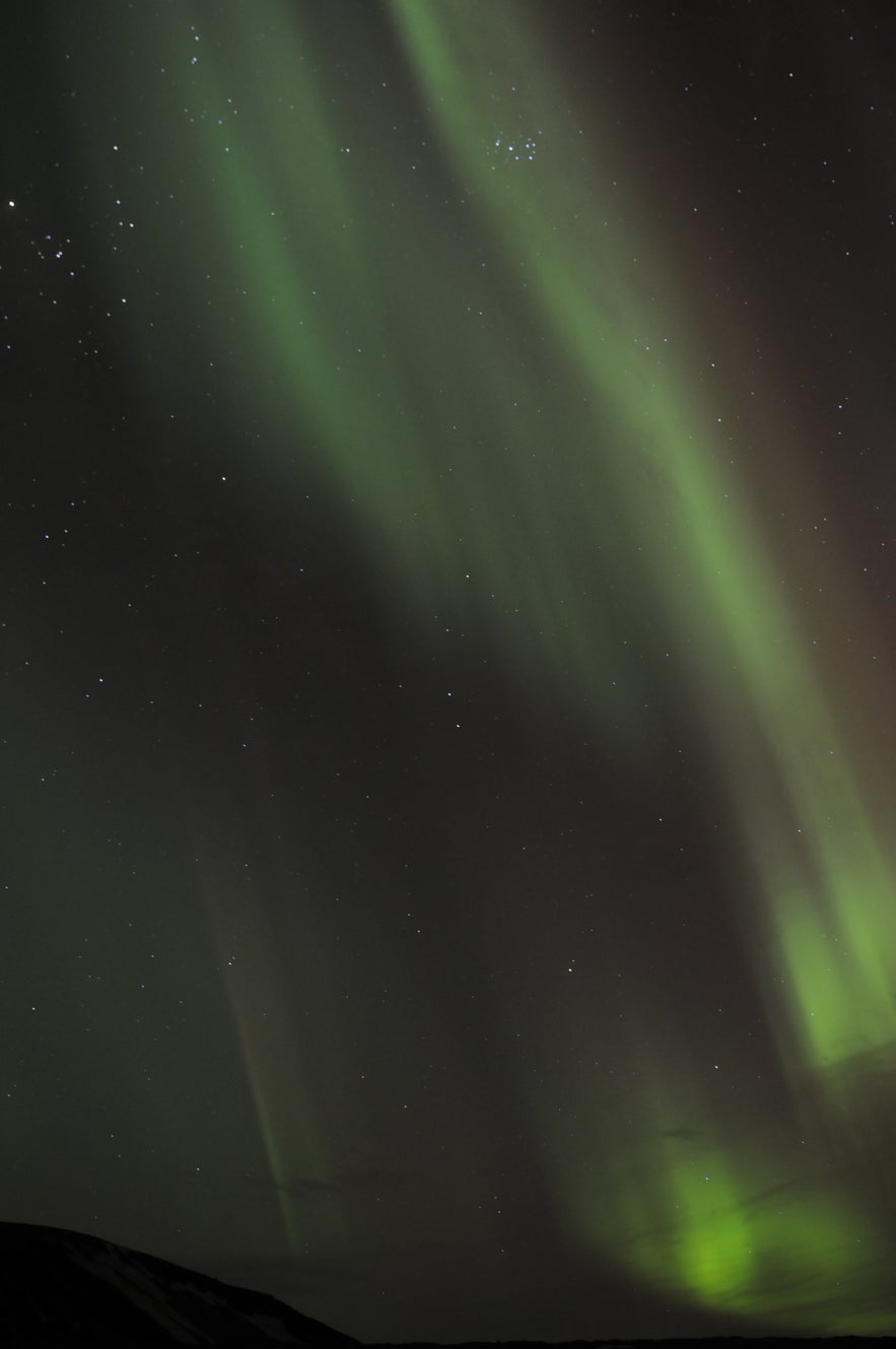 Northern Lights in Reykjavík (The strongest ones I ever saw)