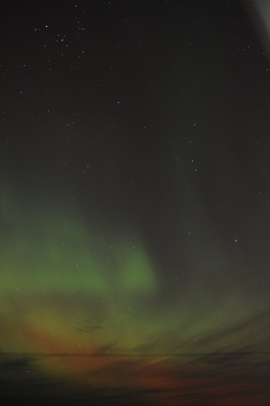 Northern Lights in Reykjavík (The strongest ones I ever saw)