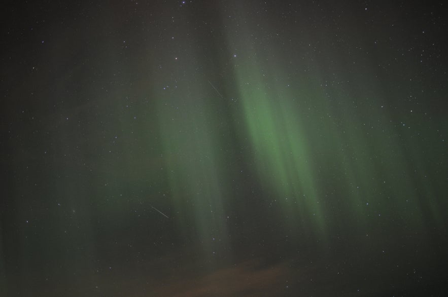 Northern Lights in Reykjavík (The strongest ones I ever saw)