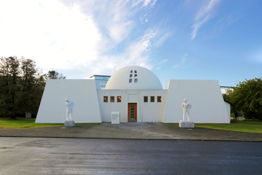Ásmundarsafn’s striking dome and sculptures, a modernist landmark in Reykjavik’s art scene. Ásmundarsafn’s striking dome and sculptures, a modernist landmark in Reykjavik’s art scene.