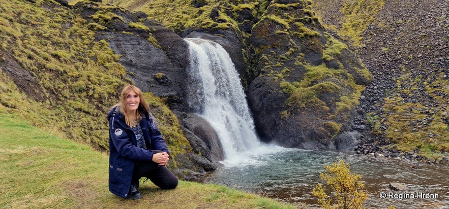 Helgufoss Waterfall - is it named after Helga the Daughter of B&aacute;r&eth;ur Sn&aelig;fells&aacute;s