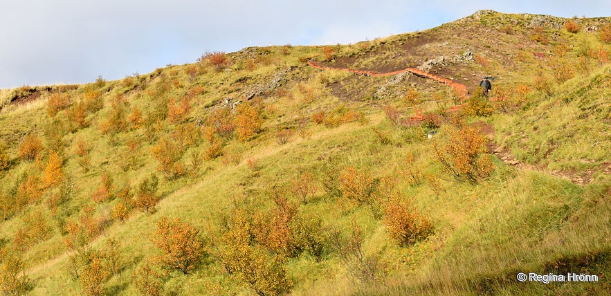 Helgufoss Waterfall - is it named after Helga the Daughter of B&aacute;r&eth;ur Sn&aelig;fells&aacute;s