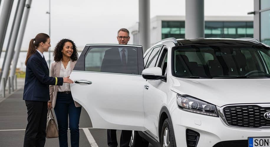 Private Transfer from Blue Lagoon to Keflavik Airport for up to 4 Passengers