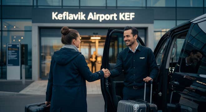 Private Transfer from Blue Lagoon to Keflavik Airport for up to 4 Passengers