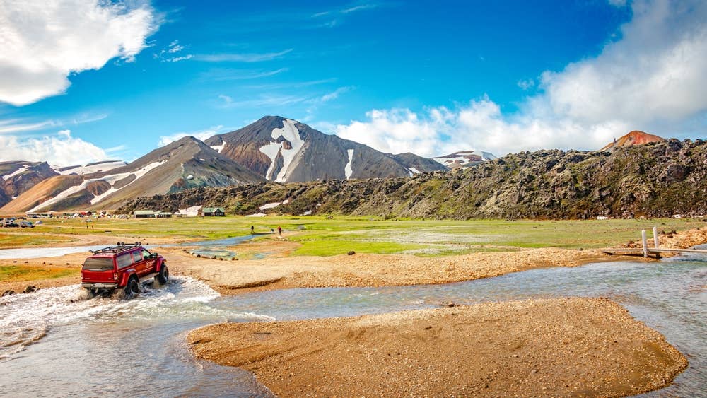 Kirkjubæjarklaustur hiking route in Iceland