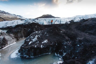 Randonnée sur Glacier au Solheimajokull