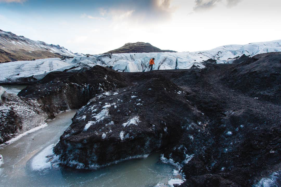 Glaciärvandring på Solheimajokull