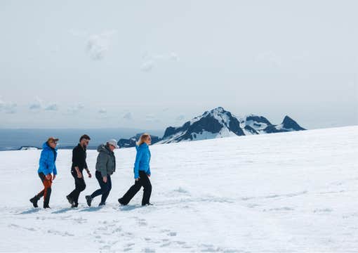 Neptune Ice Cave and Glacier Tour in Glacier Monster Truck from Gullfoss