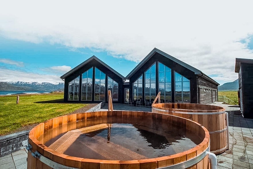 Bjorbodin Beer Spa in North Iceland offers a unique wellness experience for visitors.