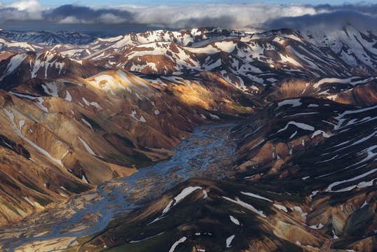 3-Day Laugavegur Trail Luggage Transfer from Landmannalaugar to Thorsmork